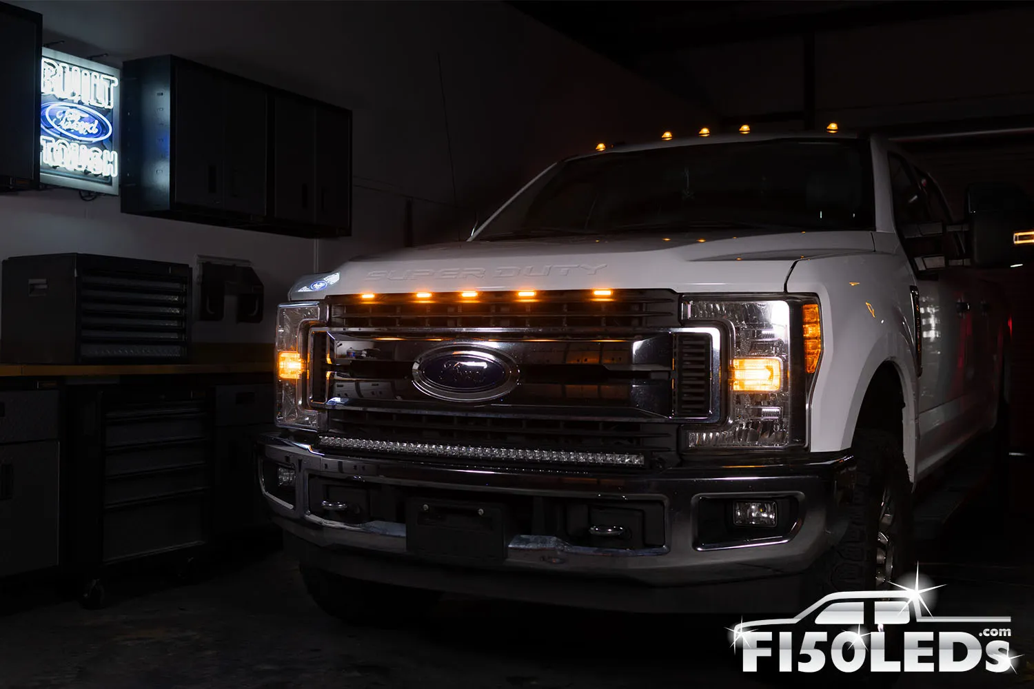 2011-16 SUPER DUTY RAPTOR STYLE EXTREME LED GRILL KIT