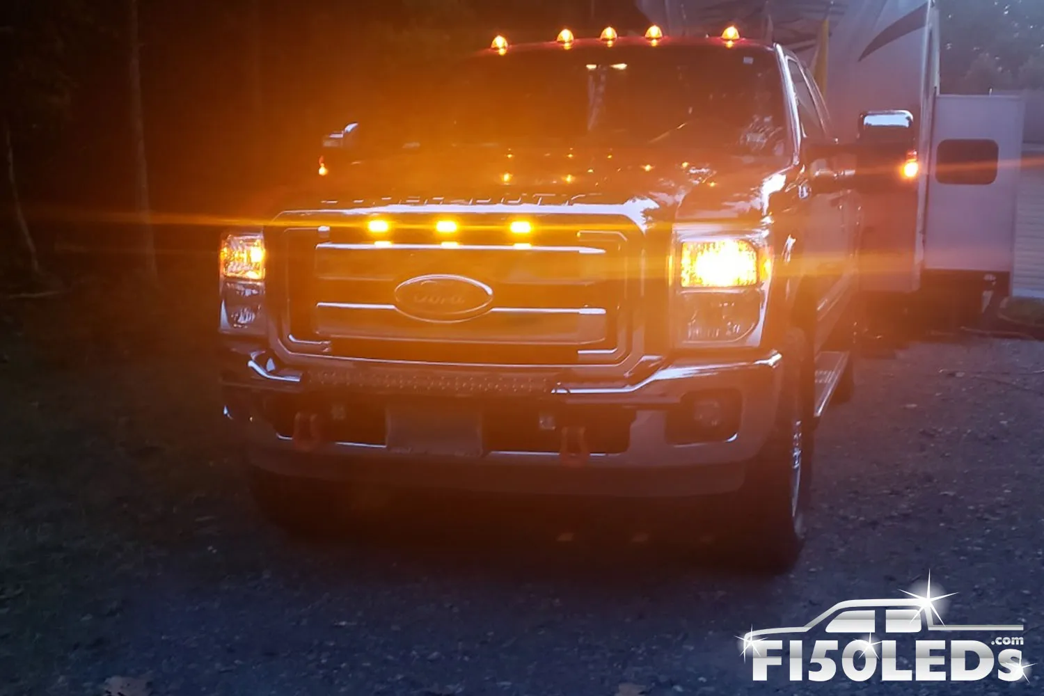 2011-16 SUPER DUTY RAPTOR STYLE EXTREME LED GRILL KIT