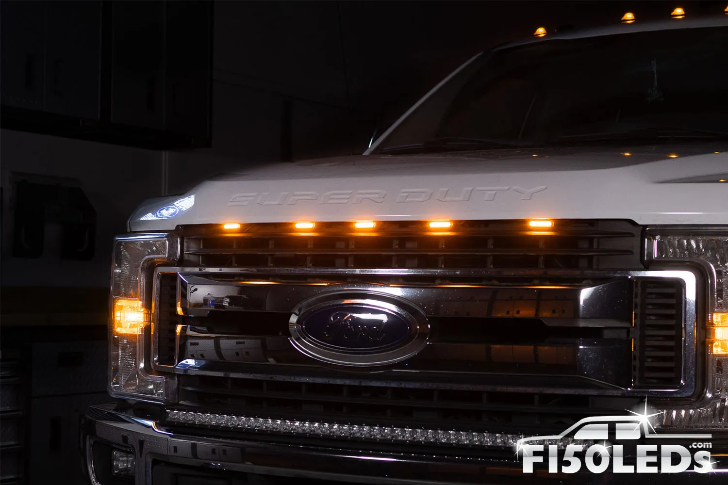 2011-16 SUPER DUTY RAPTOR STYLE EXTREME LED GRILL KIT