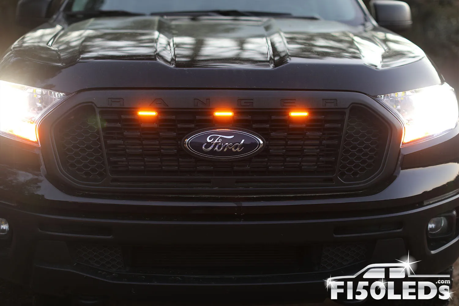 2019 - 2022 Ford Ranger Raptor Style Extreme LED Grill Kit