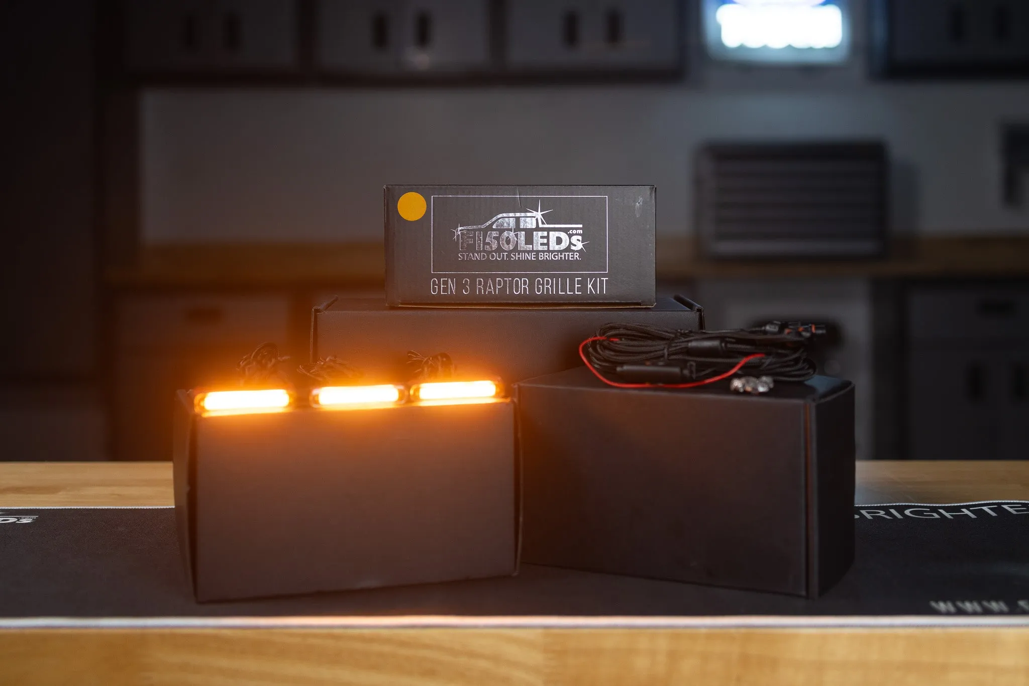 2019 - 2022 Ford Ranger Raptor Style Extreme LED Grill Kit