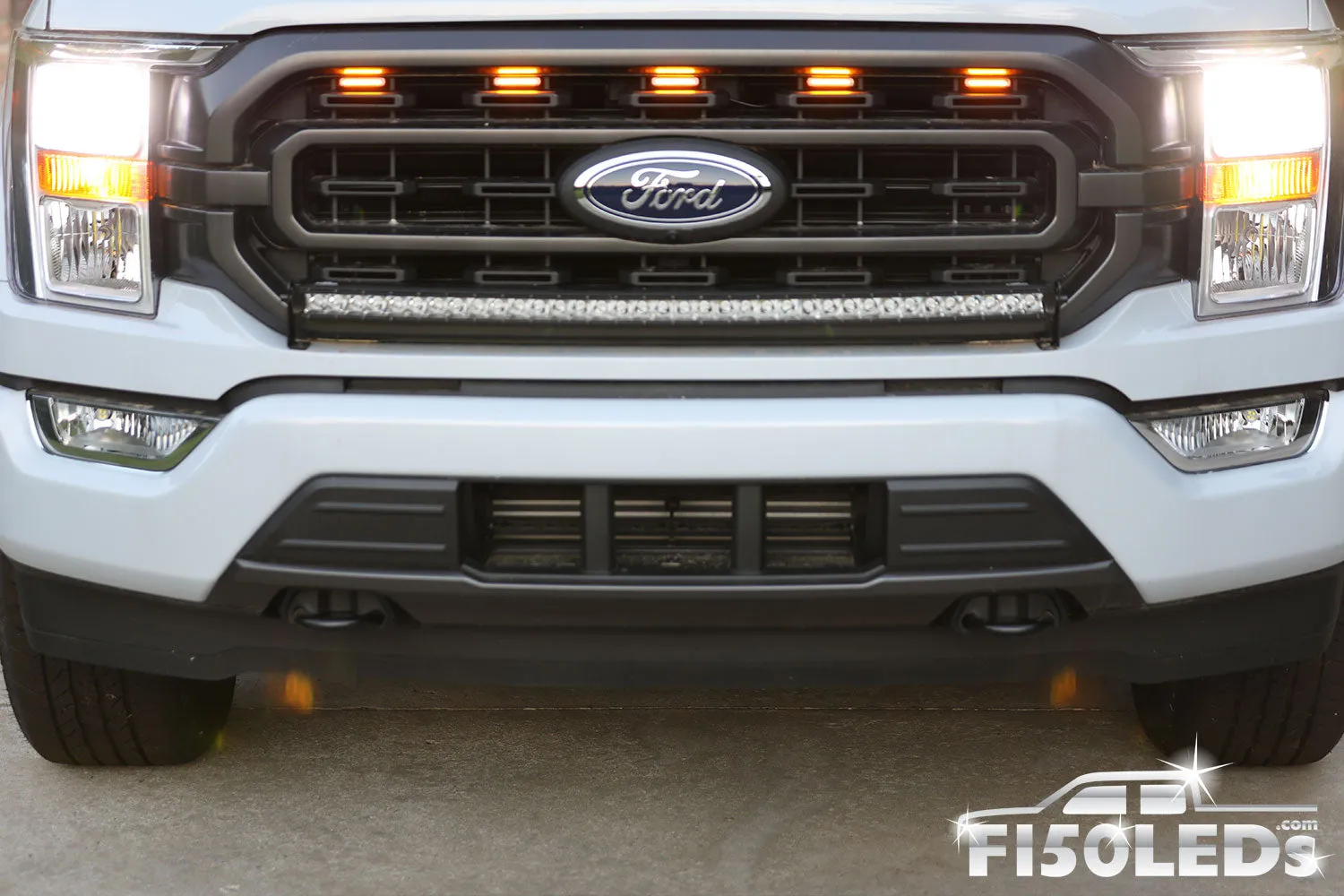 2021 - 2023 F150 Raptor Style Extreme LED grill Kit