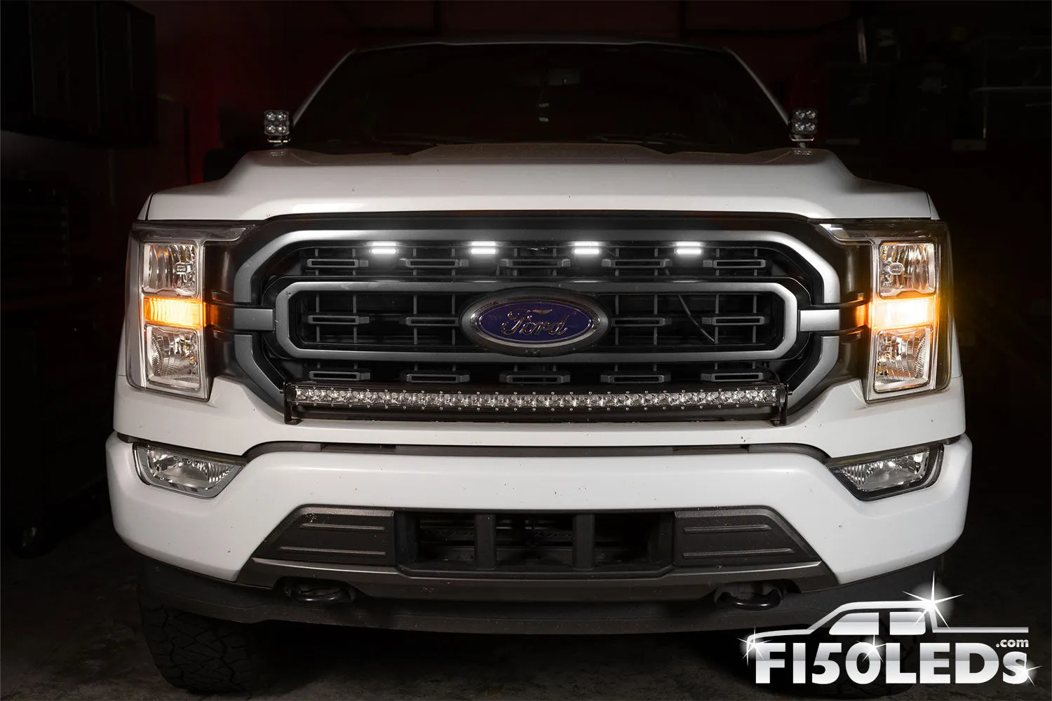 2021 - 2023 F150 Raptor Style Extreme LED grill Kit