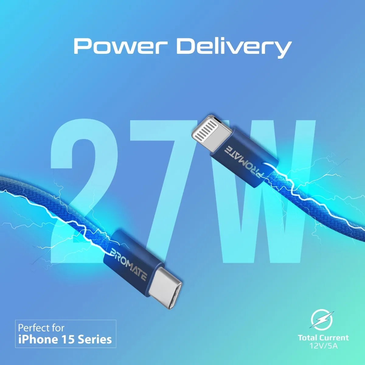 27W Super-Fast USB-C to Lightning Cable
