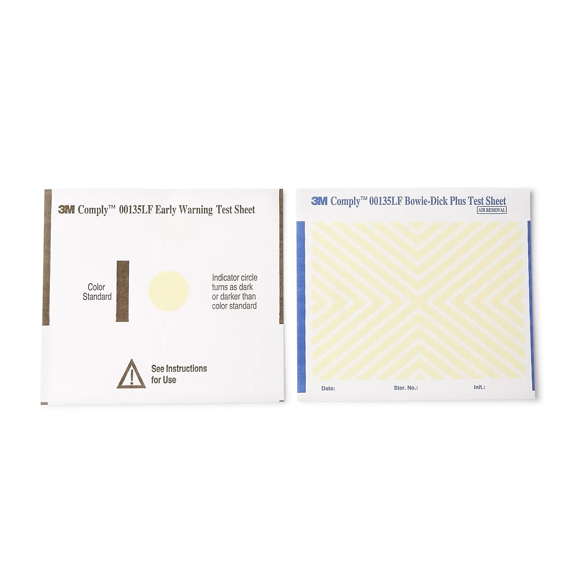 3M™ Comply™ Sterilization Bowie-Dick Plus Test Pack, 1 Bag of 6