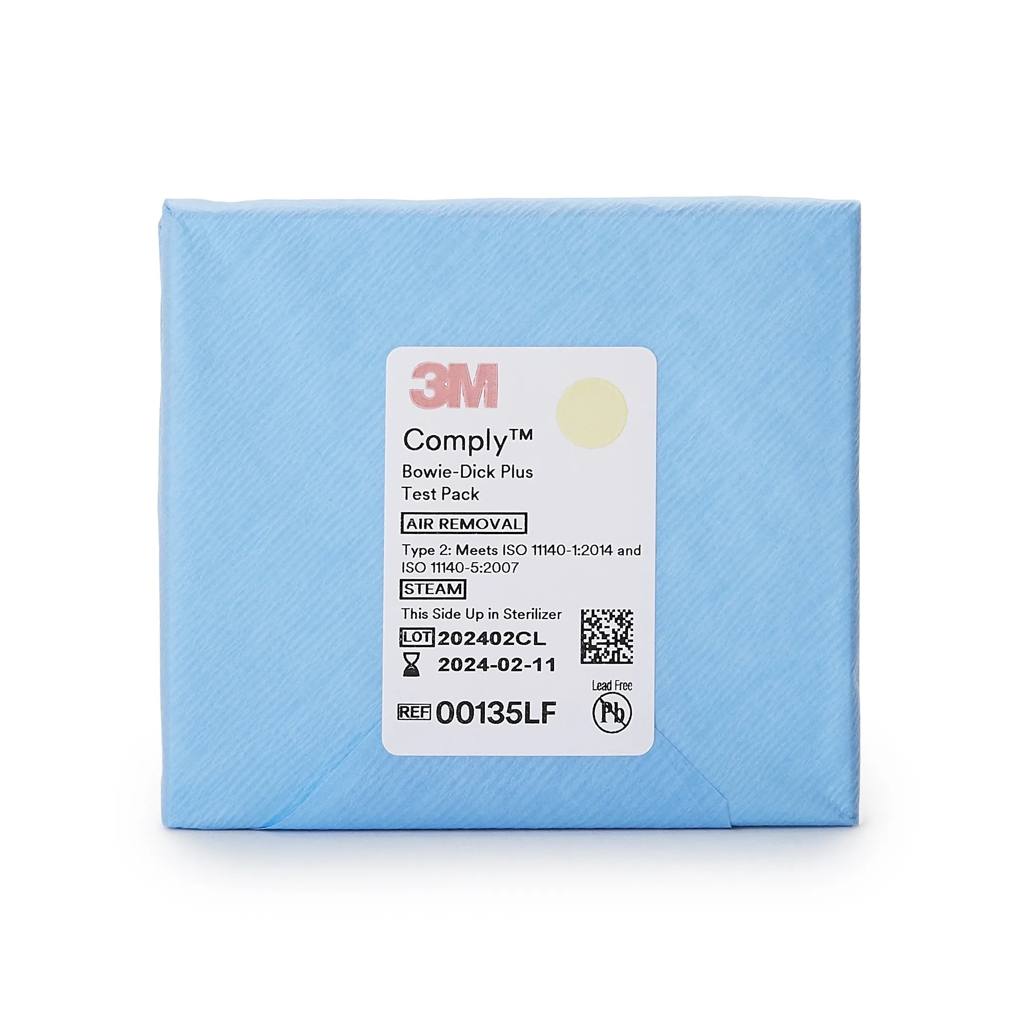 3M™ Comply™ Sterilization Bowie-Dick Plus Test Pack, 1 Bag of 6