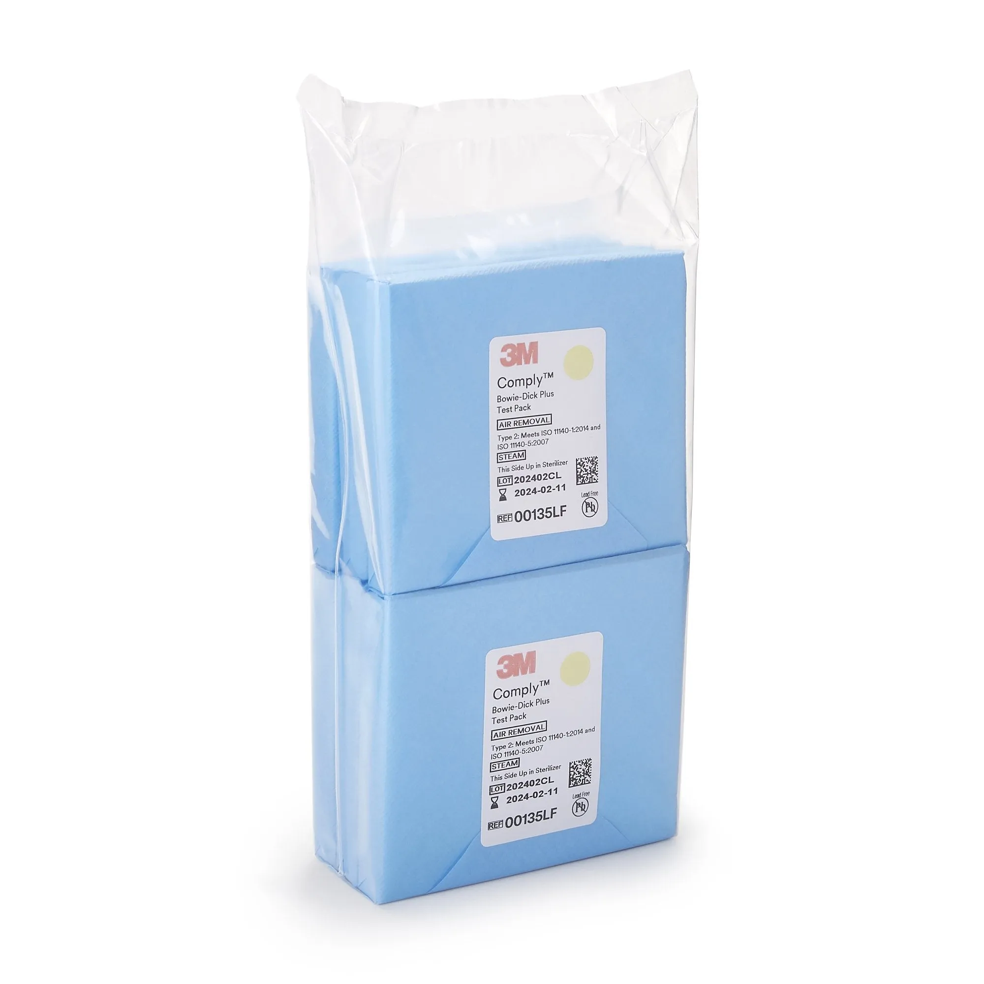3M™ Comply™ Sterilization Bowie-Dick Plus Test Pack, 1 Bag of 6