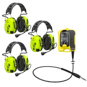 3M&trade; PELTOR&trade; Team Of 3 Wing Walker Wireless Ground Mechanic Solution