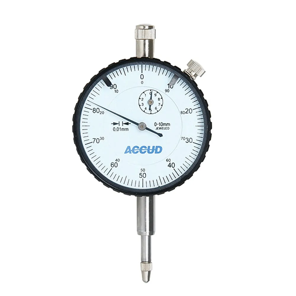 ACCUD DIAL INDICATOR 5MM 0.01MM GRAD. LUG BACK AC222-005-11