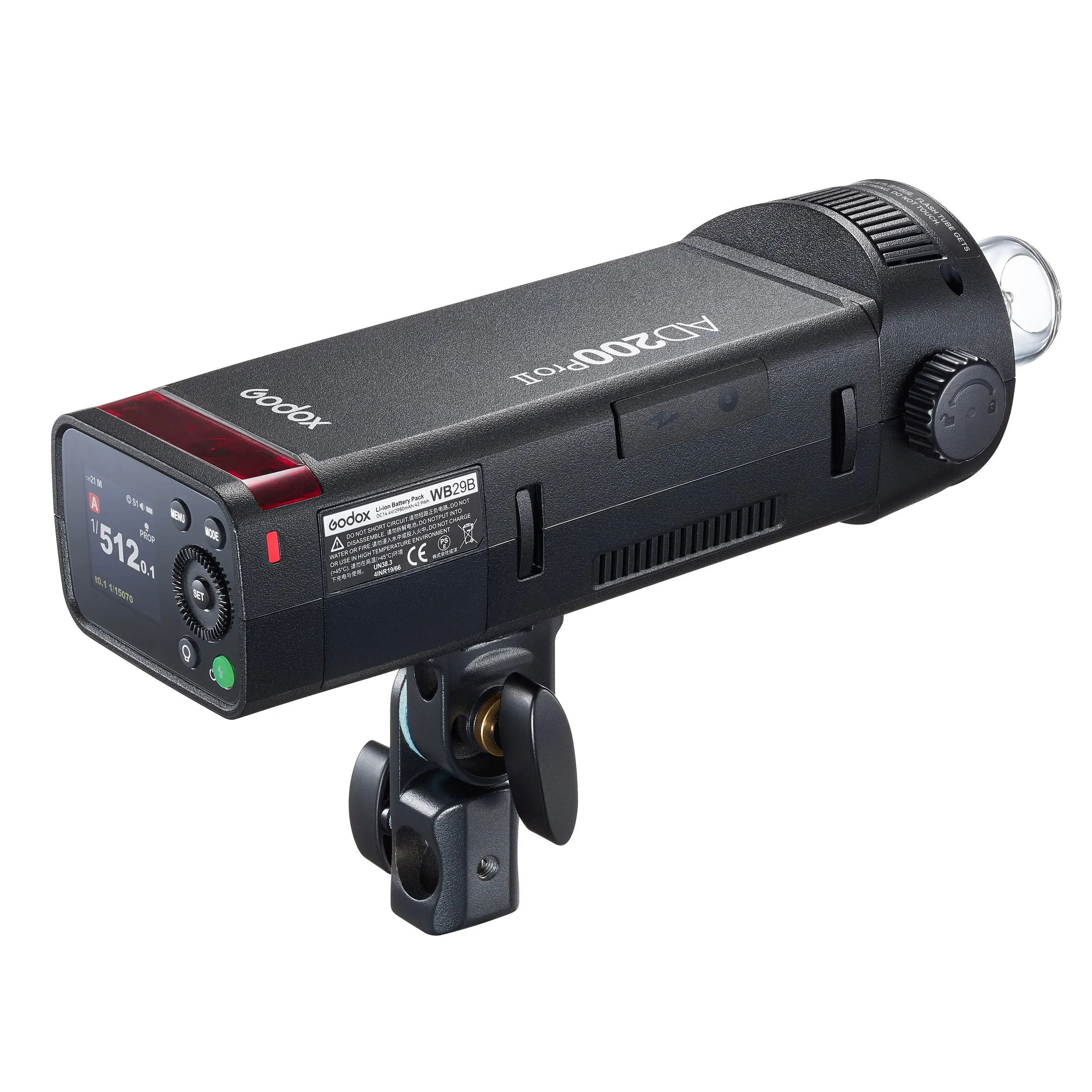 AD200Pro II 200Ws Portable Battery Powered Pocket Flash