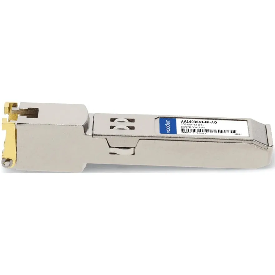AddOn Avaya/Nortel AA1403043-E6 Compatible TAA Compliant 100/1000/10000Base-TX SFP  Transceiver (Copper, 30m, RJ-45) AA1403043-E6-AO