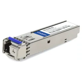 AddOn Calix 100-01668 Compatible TAA Compliant 1000Base-BX SFP Transceiver (SMF, 1310nmTx/1490nmRx, 20km, LC, DOM, Rugged) 100-01668-AO