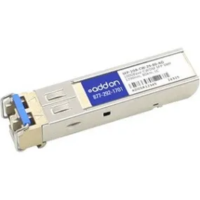 Addon Msa And Taa Compliant 1000Base-Cwdm Sfp Transceiver (Smf, 1290Nm, 80Km, Lc)