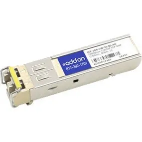 Addon Msa And Taa Compliant 1000Base-Cwdm Sfp Transceiver (Smf, 1550Nm, 80Km, Lc)