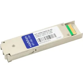 AddOn MSA and TAA Compliant 10GBase-CWDM XFP Transceiver (SMF, 1490nm, 40km, LC, DOM) XFP-10GB-CW49-40-AO