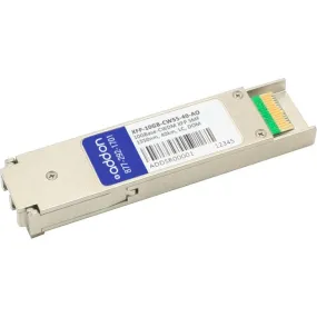 AddOn MSA and TAA Compliant 10GBase-CWDM XFP Transceiver (SMF, 1550nm, 40km, LC, DOM) XFP-10GB-CW55-40-AO