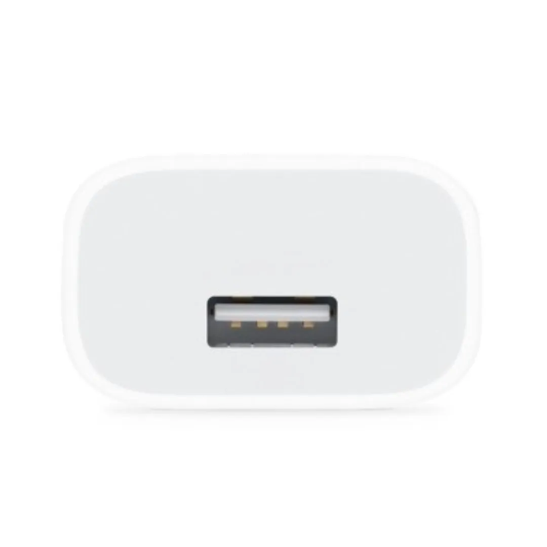 Apple iPhone 5W Mobile Charger With Lightning To Usb Charge and Data Sync Lightning Cable 1M White