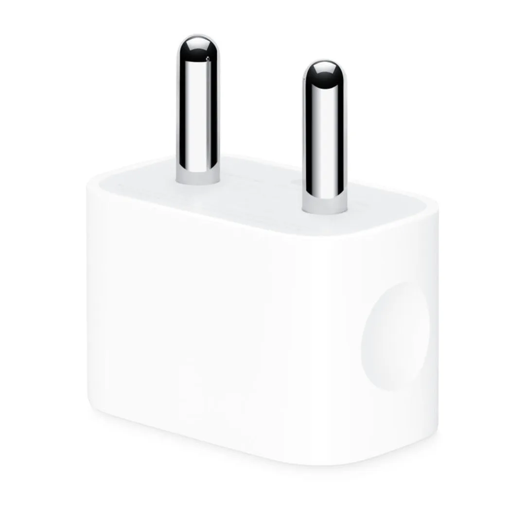 Apple iPhone 5W Mobile Charger With Lightning To Usb Charge and Data Sync Lightning Cable 1M White
