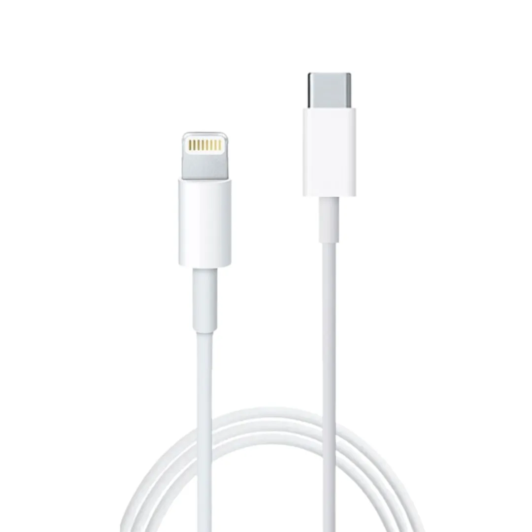 Apple MacBook Pro (13-inch, M2, 2022) USB-C to Lightning Thunderbolt 3 Charge and Data Sync Cable 1M White