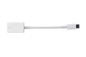 Apple ( MJ1M2AM/A ) USB Type - C to USB Female Adapter for USB - White