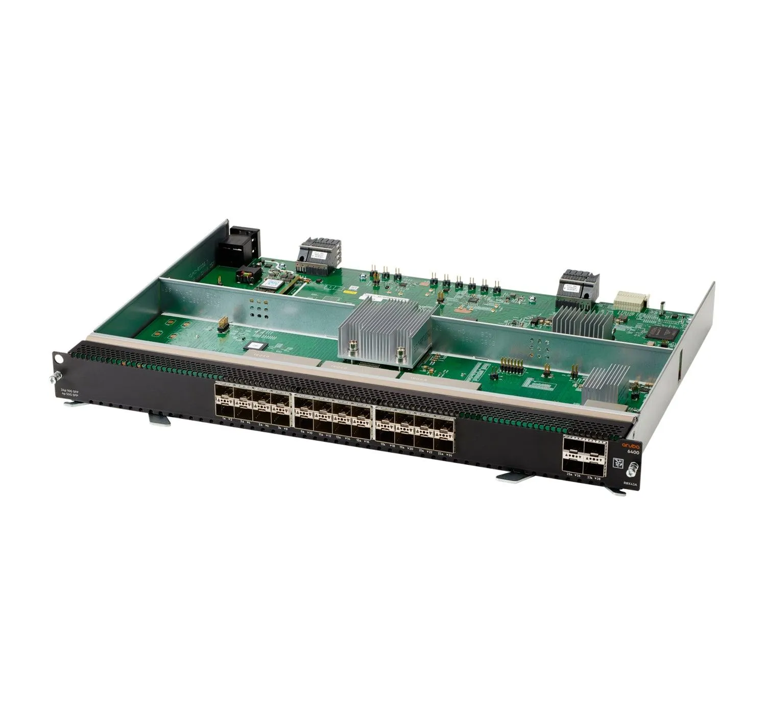 Aruba, a Hewlett Packard Enterprise company Aruba 6400 24-port SFP  & 4-port SFP56 v2 network switch module
