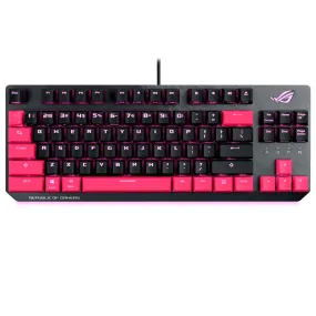 ASUS ROG STRIX SCOPE TKL MECHANICAL GAMING KEYBOARD ELECTRO PUNK (CHERRY MX RED SWITCHES)