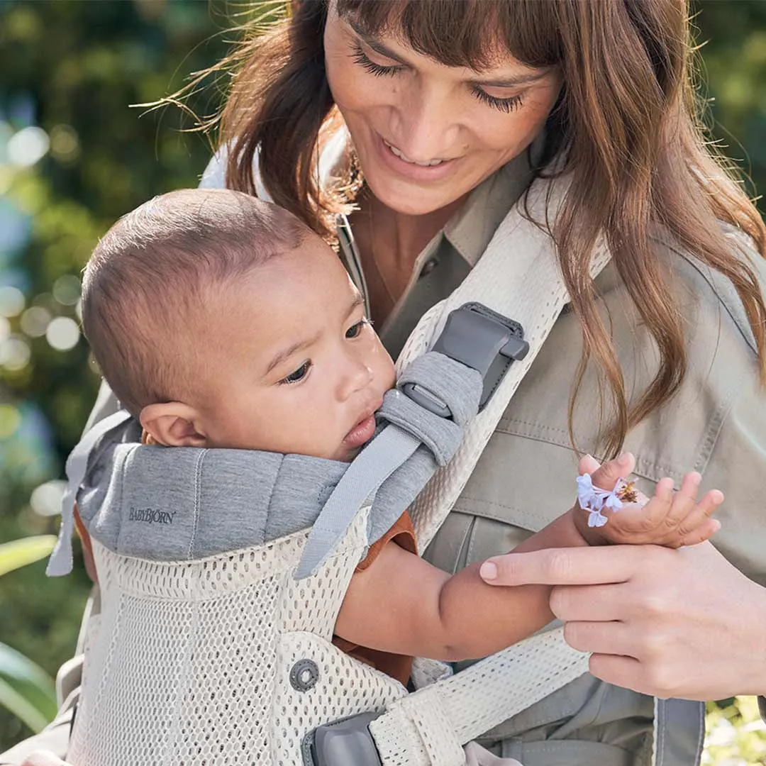 BabyBjörn Harmony 3D Mesh/Jersey Baby Carrier - Cream