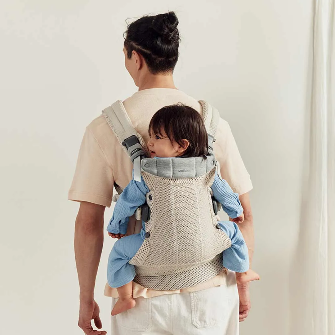 BabyBjörn Harmony 3D Mesh/Jersey Baby Carrier - Cream