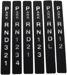 Bang Shift Black Indicator Window Kit AF72-9942