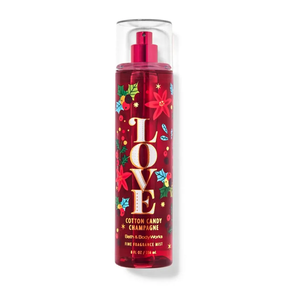 Bath & Body Works LOVE Cotton Candy Champagne - 236ml