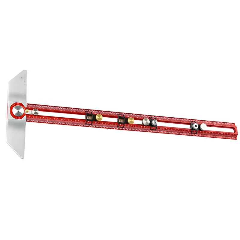 Best Precision Marking T-Square Drilling Positioning Ruler MT-2465