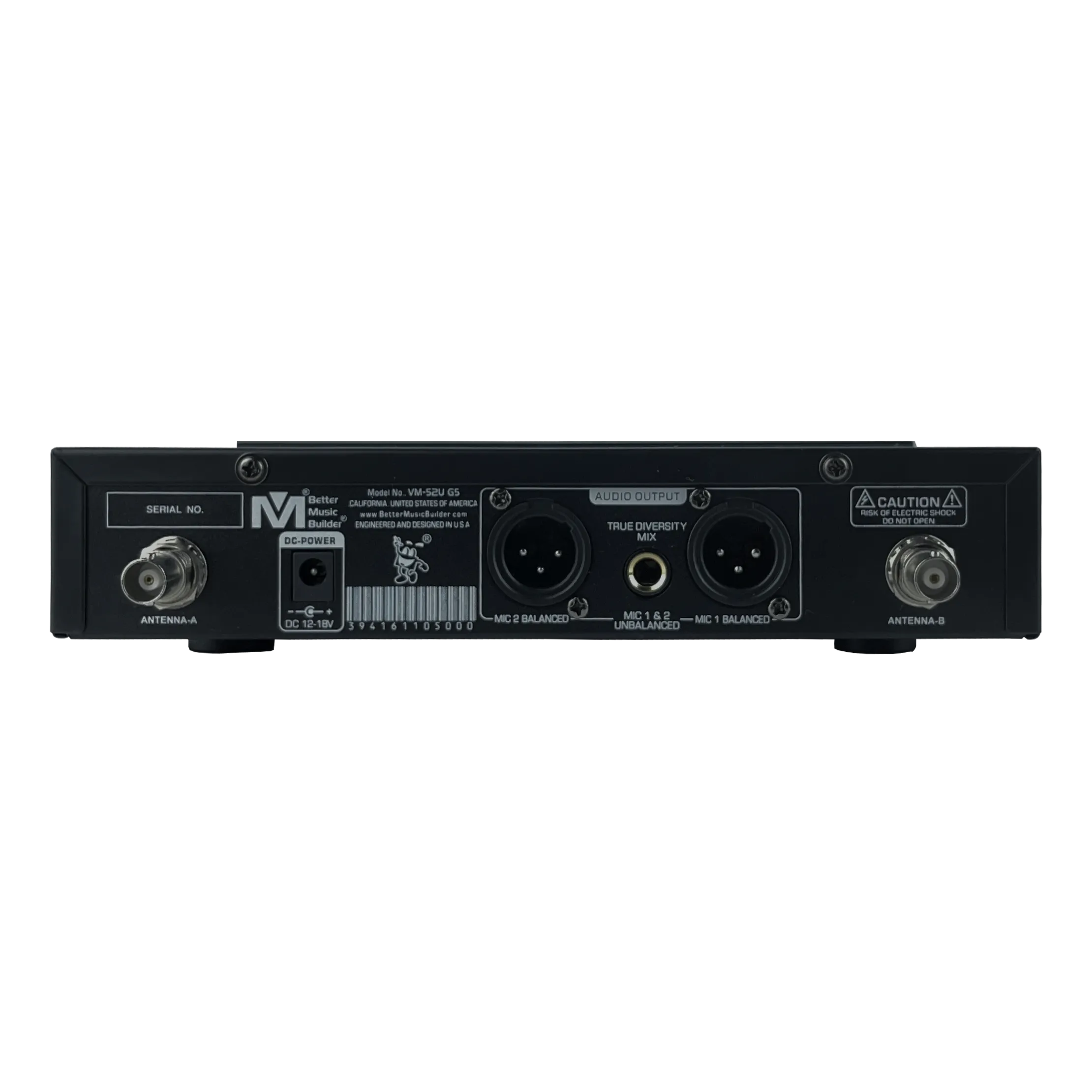Better Music Builder VM-52U G5 Wireless Microphone Dual Set