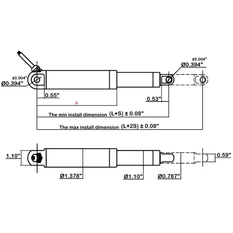 Bullet Series 35 Cal. Linear Actuators