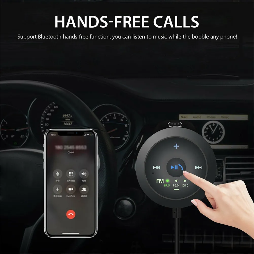 Car  5.0  Bluetooth-compatible  Receiver  Transmitter Mp3 Music