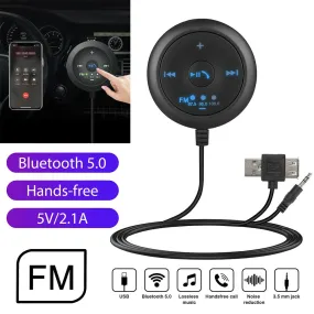 Car  5.0  Bluetooth-compatible  Receiver  Transmitter Mp3 Music
