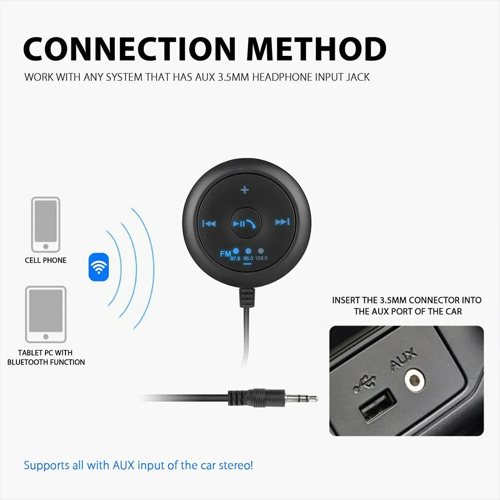 Car  5.0  Bluetooth-compatible  Receiver  Transmitter Mp3 Music
