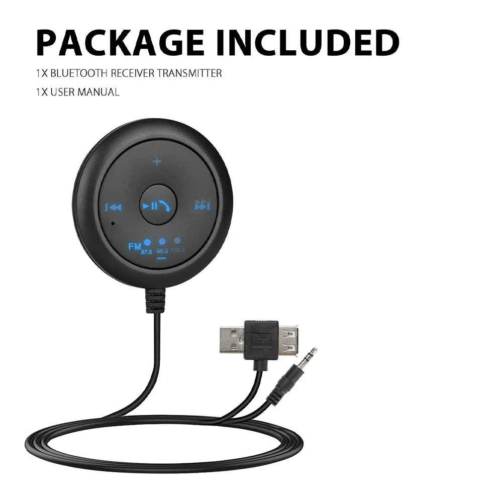 Car  5.0  Bluetooth-compatible  Receiver  Transmitter Mp3 Music