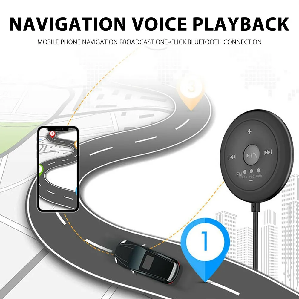 Car  5.0  Bluetooth-compatible  Receiver  Transmitter Mp3 Music