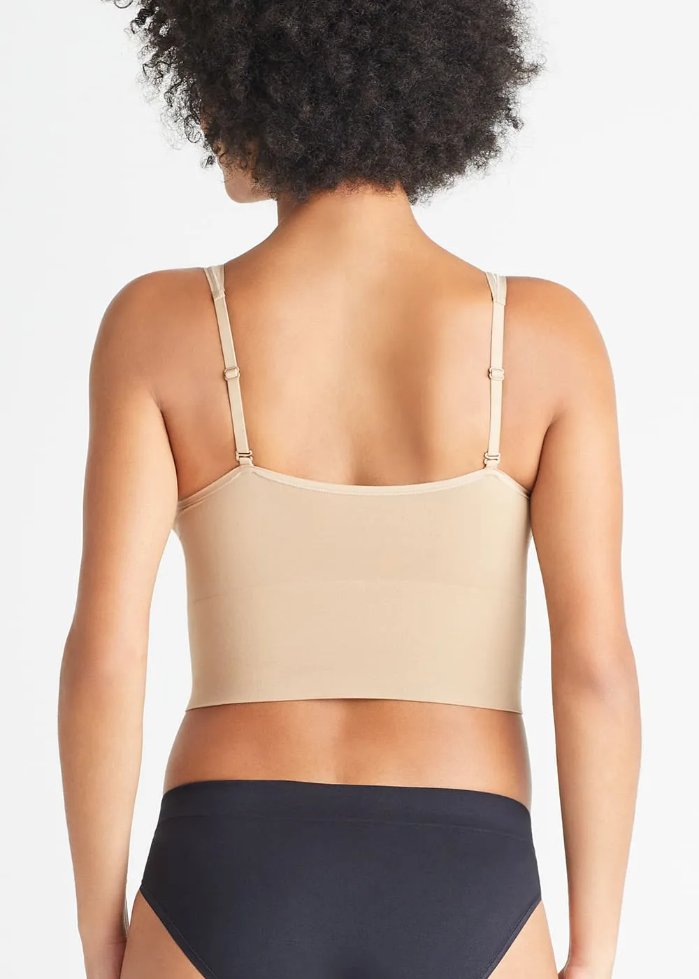 Claudia Longline Bra Top - Seamless
