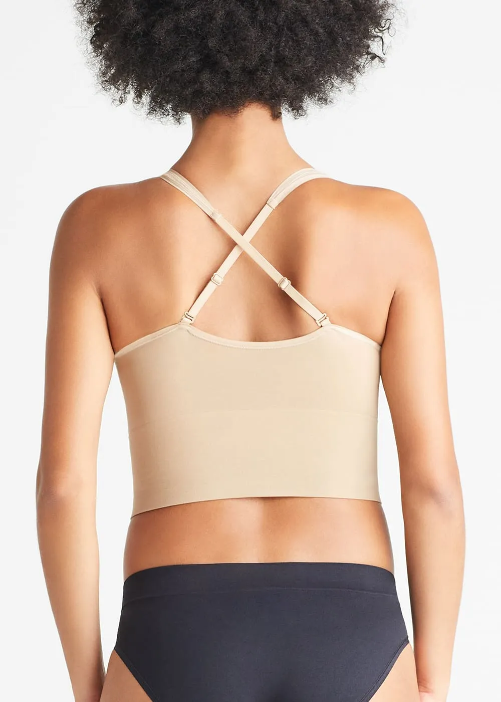 Claudia Longline Bra Top - Seamless