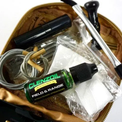Clenzoil Tactical Rifle & Pistol Cleaning Kit - .223, 5.56mm, .380, 9mm, .300, 7.62mm