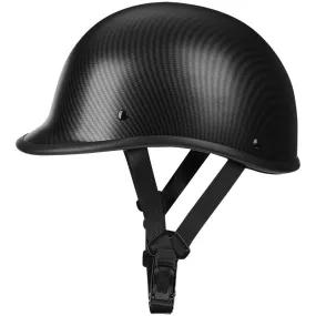 Color: Carbon Fiber, Size: XXL - Helmets Retro Hand Curved Four