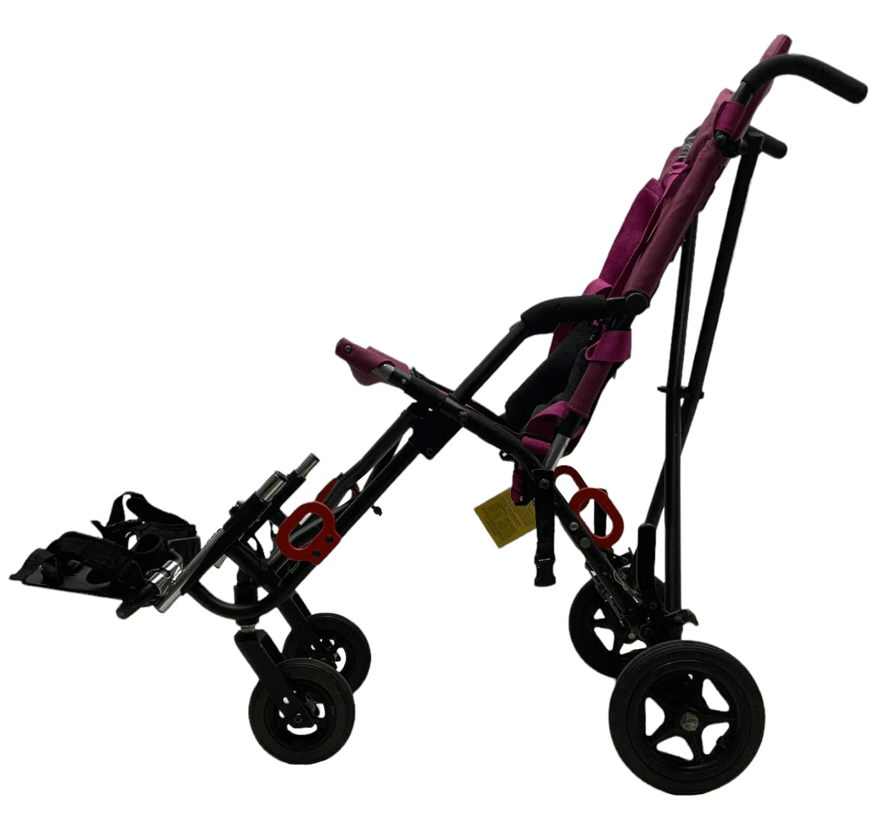 Convaid Cruiser 12 Pediatric Stroller | 12" x 12" Seat | Foldable Stroller | Pink