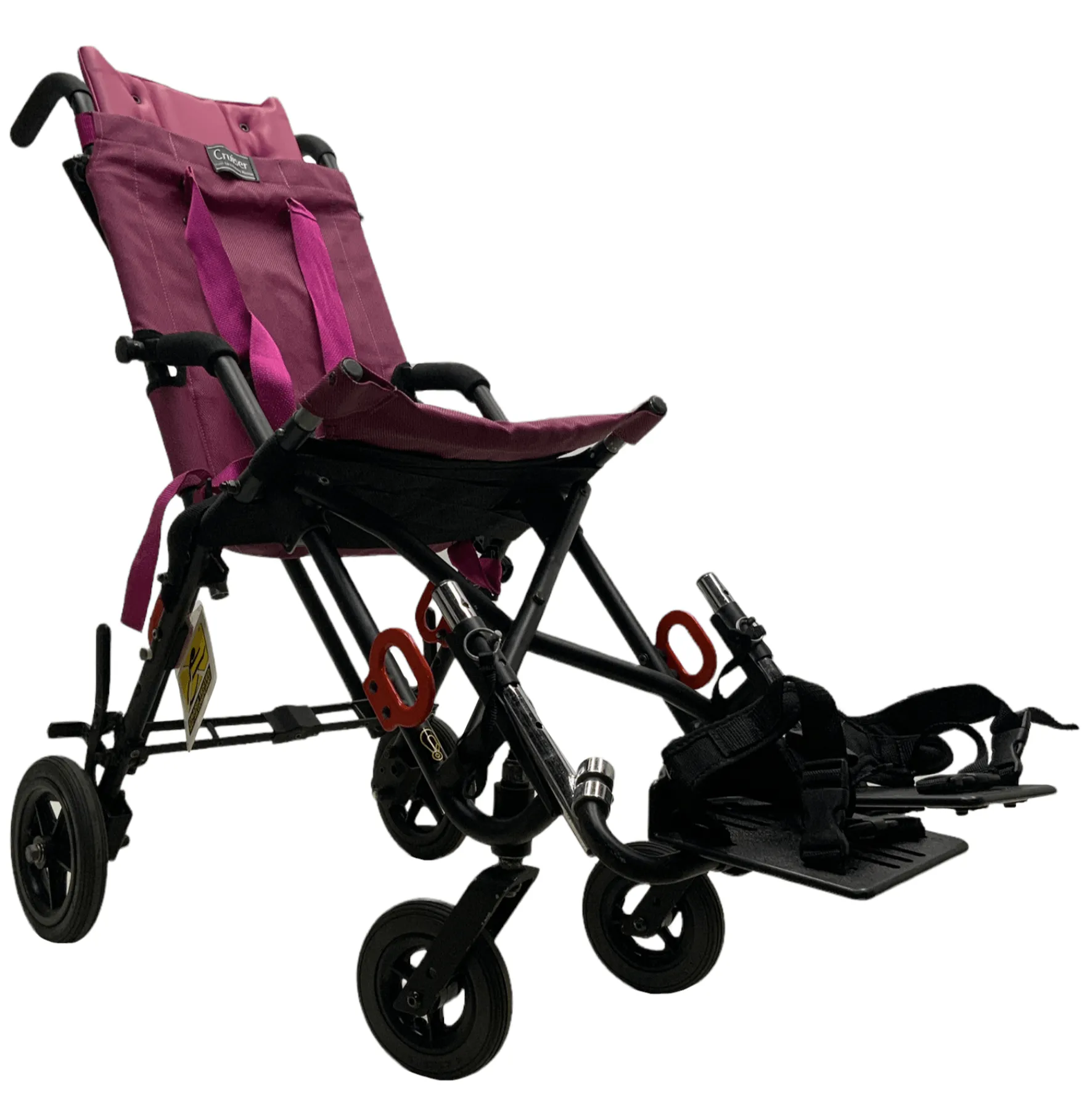 Convaid Cruiser 12 Pediatric Stroller | 12" x 12" Seat | Foldable Stroller | Pink
