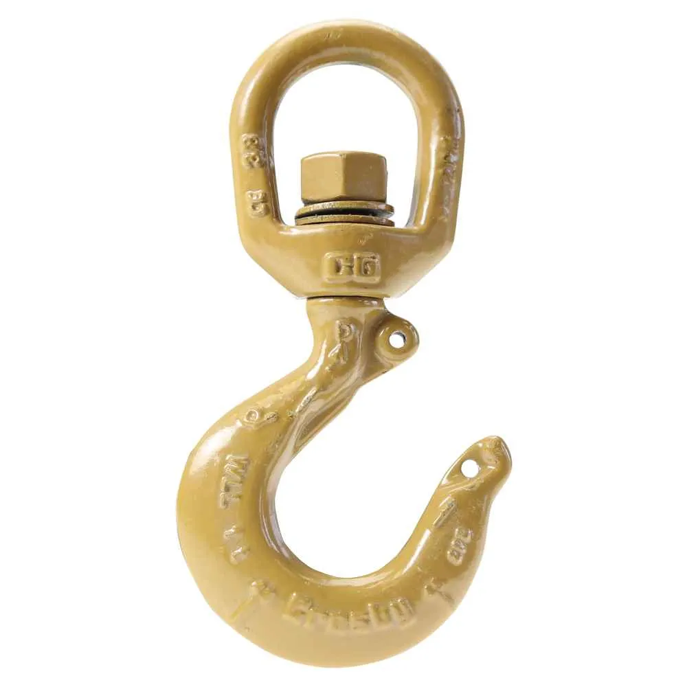 Crosby®  S-322AN 7 Ton Alloy Swivel Eye Hook - 1048859