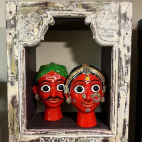 Deep  Red  Cheriyal head