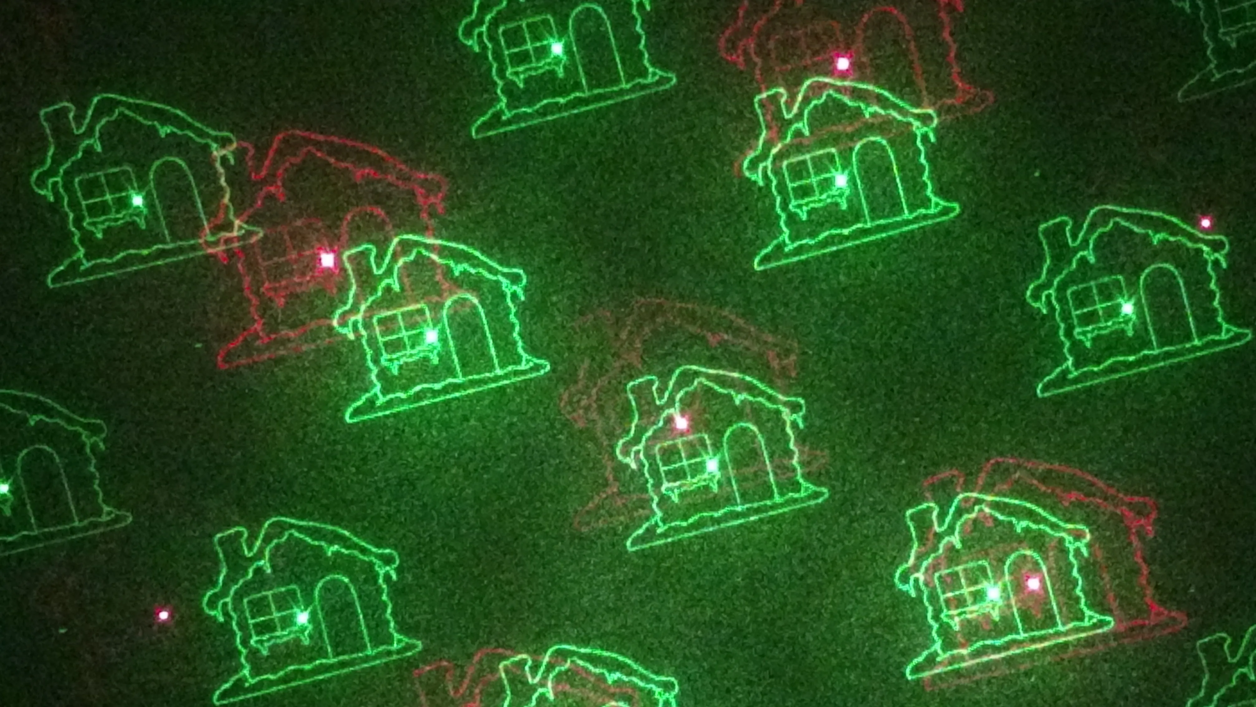 Deluxe Red & Green™ Laser Projector - Bluetooth Edition