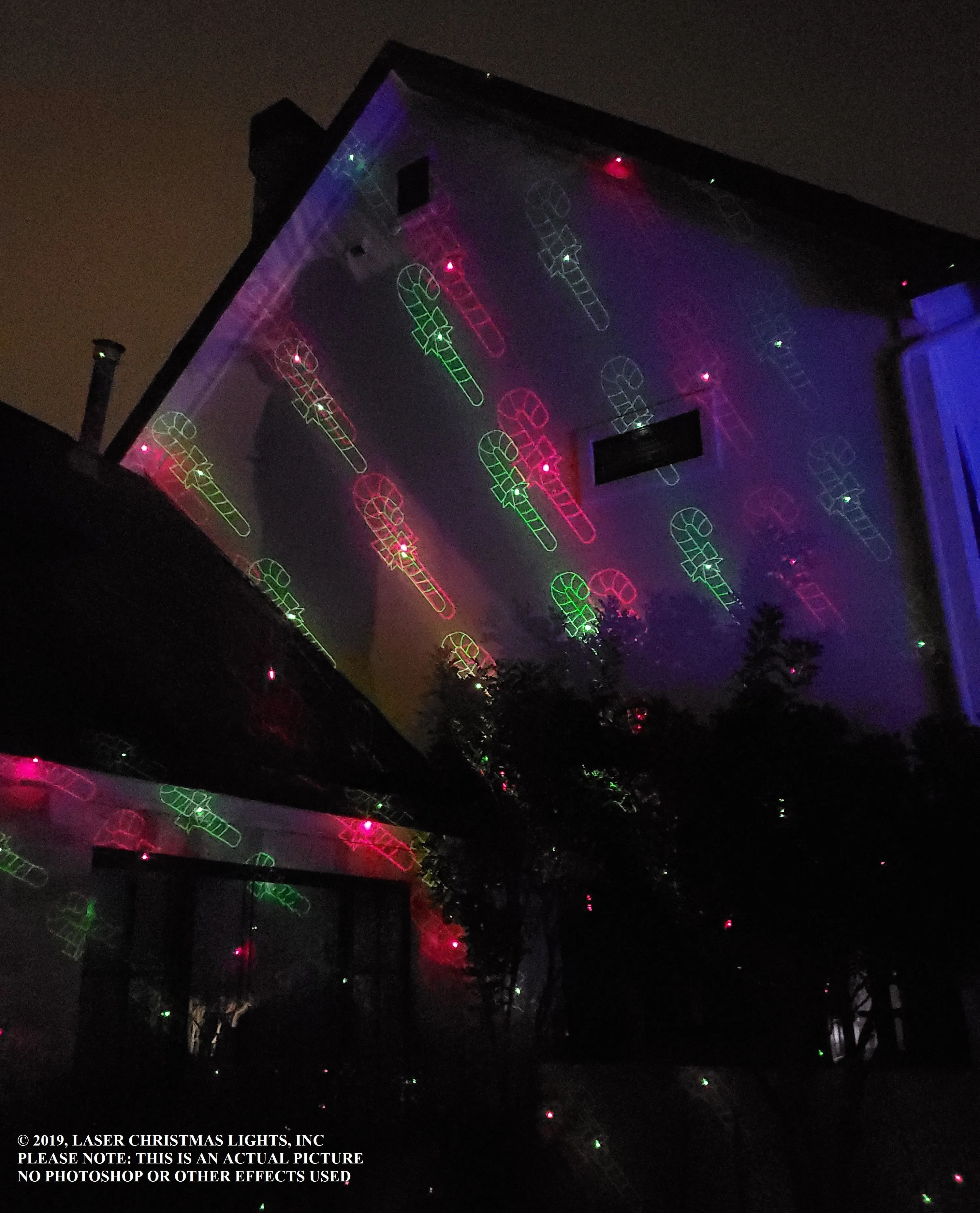 Deluxe Red & Green™ Laser Projector - Bluetooth Edition