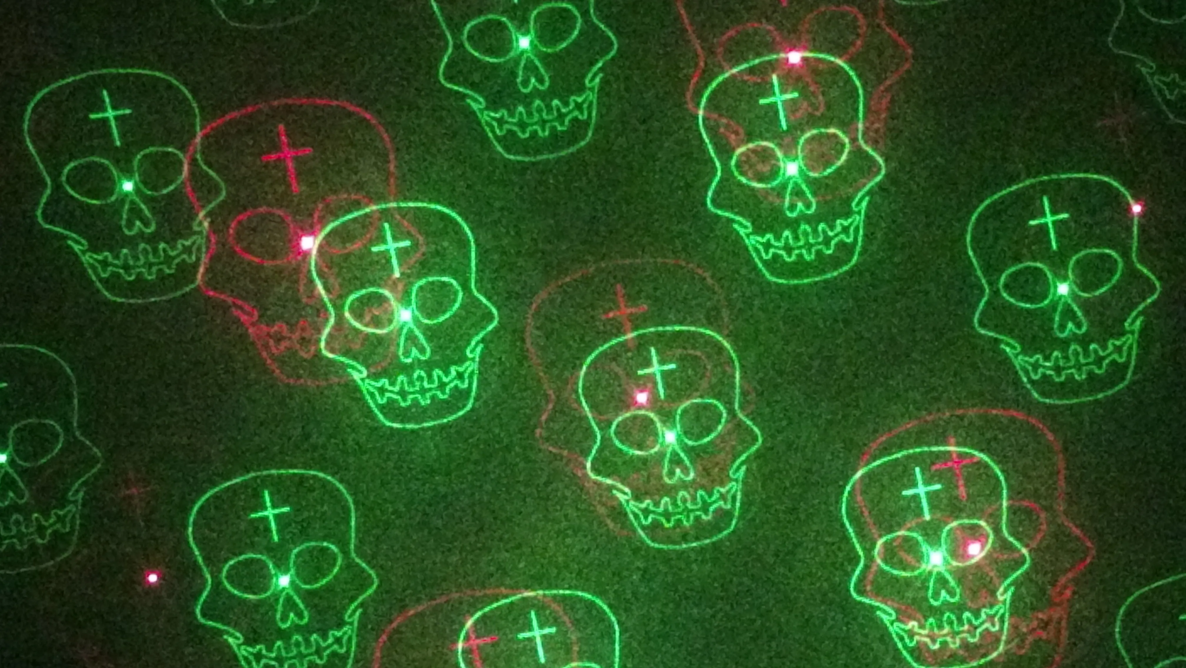 Deluxe Red & Green™ Laser Projector - Bluetooth Edition