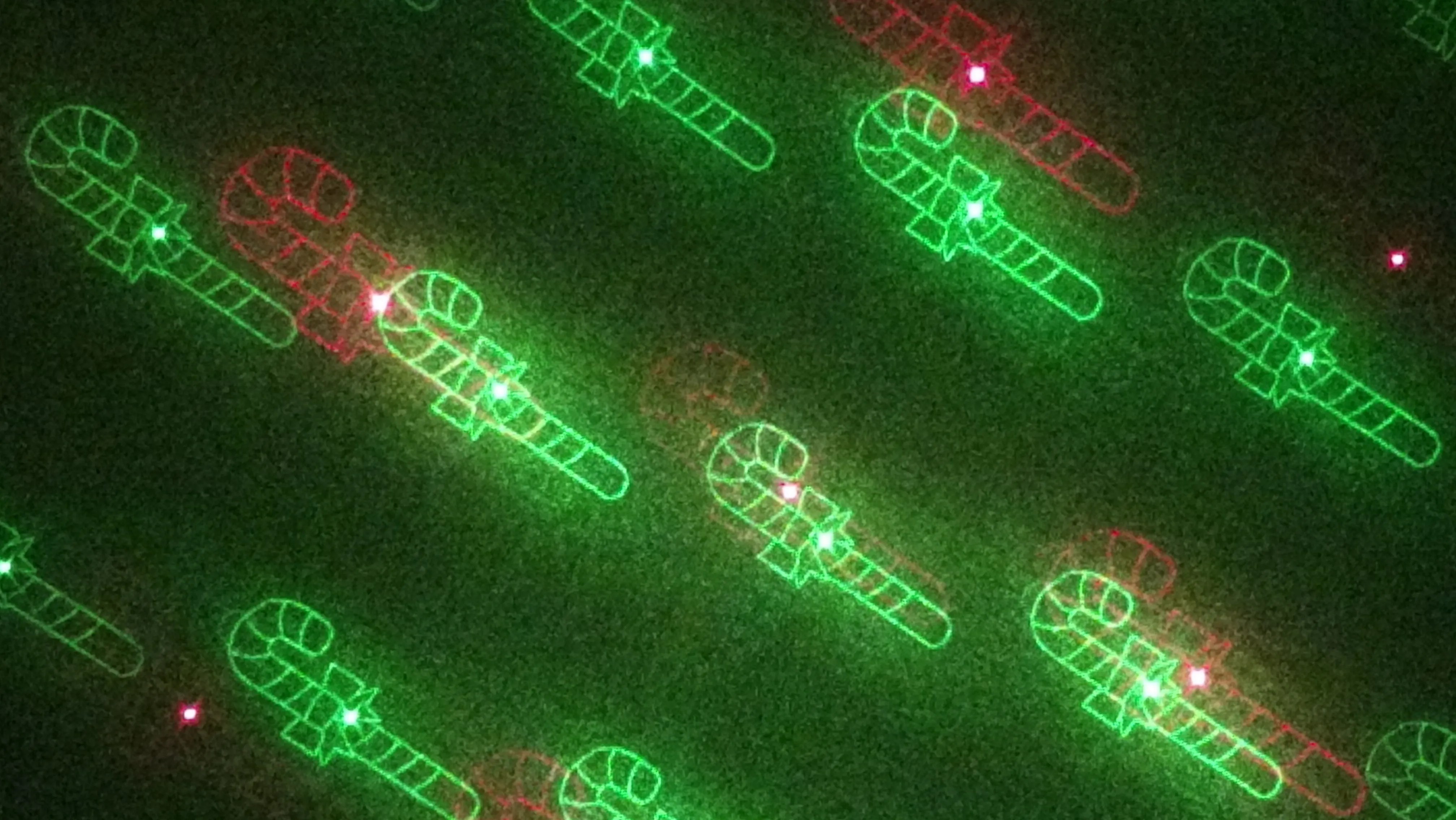 Deluxe Red & Green™ Laser Projector - Bluetooth Edition